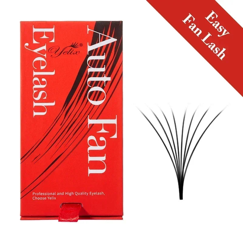 Extensions de Cils Volume Yelix – Easy Fan Noir Mat D Curl (8 à 15 mm) - Blinksy